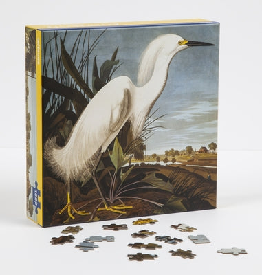Snowy Egret, James Audubon 1000-Piece Puzzle by Teneues