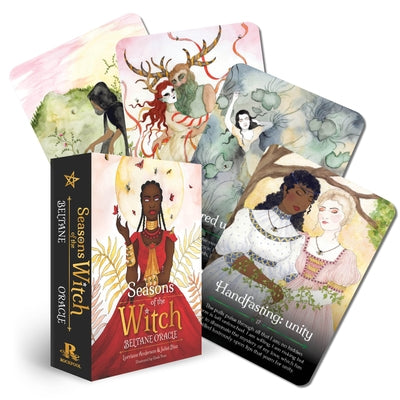 Seasons of the Witch - Beltane Oracle: 44 Gilded-Edge Cards and 144 Page Book by Anderson, Lorriane