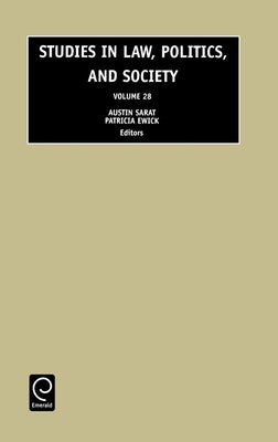 Studies in Law, Politics and Society by Ewick, Patricia