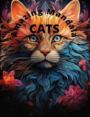 Amazing Mandala Cats: coloring book by Mortal, Tiny
