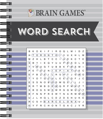 Brain Games - Word Search (Purple) by Publications International Ltd
