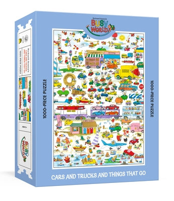 Richard Scarry's Cars and Trucks and Things That Go: 1000-Piece Puzzle: A Nostalgic Jigsaw Puzzle Inspired by the Timeless Classic: Jigsaw Puzzles for by Scarry, Richard