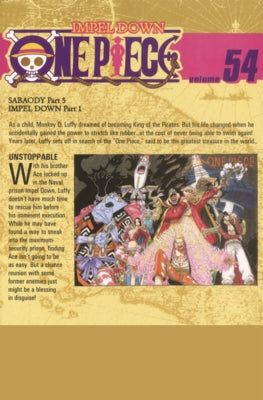Unstoppable. (One Piece, Vol. 54) by Oda, Eiichiro