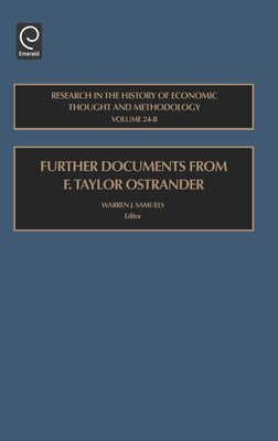 Further Documents from F. Taylor Ostrander by Samuels, Warren J.