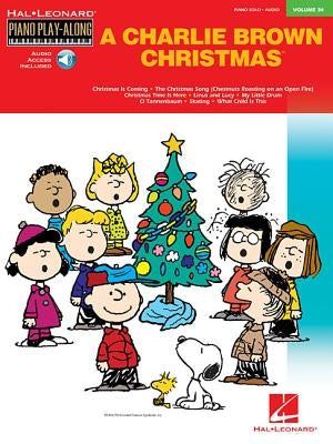Charlie Brown Christmas Piano Play-Along Volume 34 Book/Online Audio [With CD] by Guaraldi, Vince