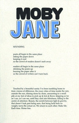 Moby Jane by Gilbert, Gerry