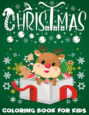 Christmas Coloring Book For Kids: Fun Christmas Present for kids ages 8-12, 50 pages of coloring fun with Holiday themed pages to color. by Publishing, Blue River Press