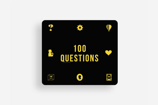 100 Questions Game: A Toolkit of 100 Questions to Spark Exciting and Meaningful Conversations by The School of Life