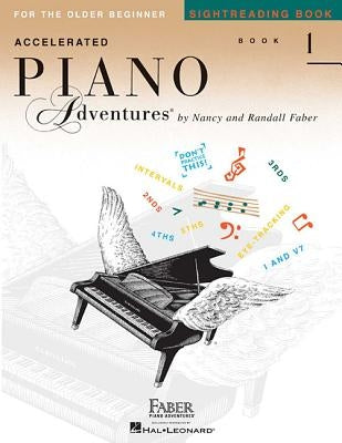 Accelerated Piano Adventures for the Older Beginner Sightreading, Book 1 by Faber, Nancy