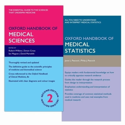 Oxford Handbook of Medical Science 2e and Oxford Handbook of Medical Statistics 2e Pack by Wilkins, Robert
