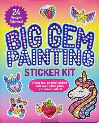 Big Gem Painting Sticker Kit by Peter Pauper Press Inc