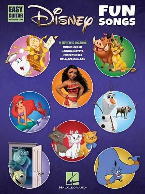 Disney Fun Songs for Easy Guitar by Hal Leonard Corp