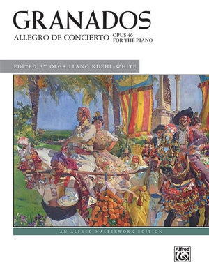 Granados -- Allegro de Concierto, Op. 46: Piano Solo by Granados, Enrique