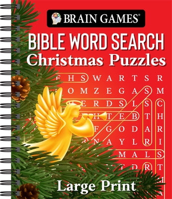 Brain Games - Bible Word Search: Christmas Puzzles - Large Print by Publications International Ltd