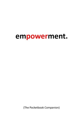 Empowerment: The Portable Companion for Girls, Young Women, and the Modern Woman by Smith, Terry