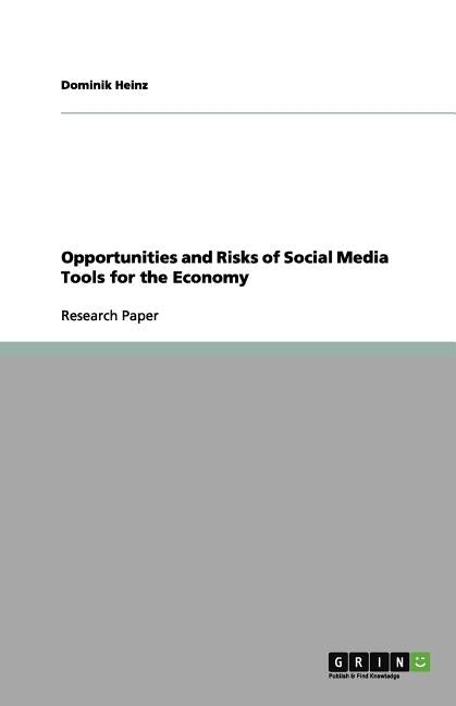 Opportunities and Risks of Social Media Tools for the Economy by Heinz, Dominik