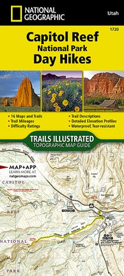 Capitol Reef National Park Day Hikes by National Geographic Maps