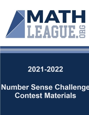 2021-2022 Number Sense Challenge Contest Materials by Sanders, Tim