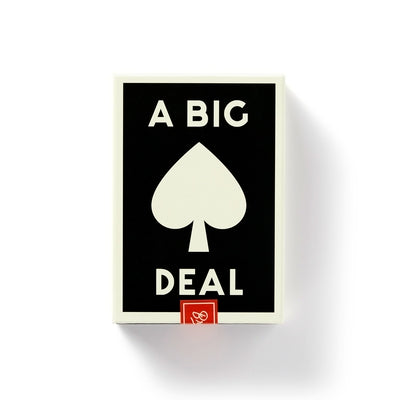 A Big Deal Giant Playing Cards by Brass Monkey