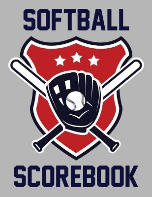Softball Scorebook: 100 Scorecards For Softball Games by Faria, Francis