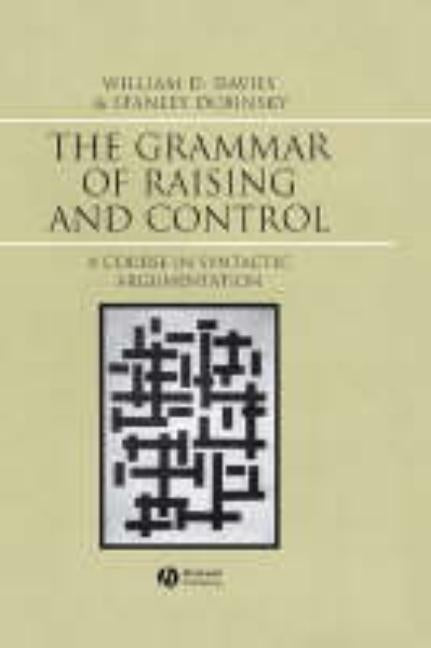 Grammar of Raising and Control by Davies, William D.