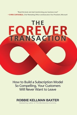 Forever Transaction (Pb) by Baxter, Robbie Kellman
