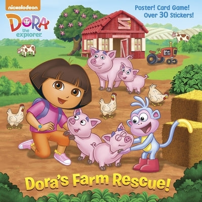 Dora's Farm Rescue! [With Poster] by Random House