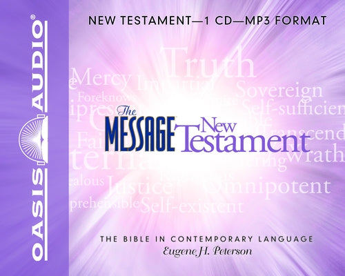 Message New Testment-MS: The Bible in Contemporary Language by Peterson, Eugene H.