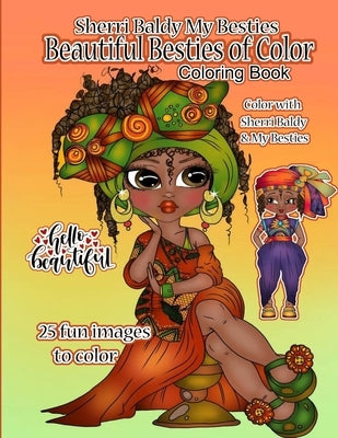 Sherri Baldy My Besties Beautiful Besties of Color Coloring Book by Baldy, Sherri Ann