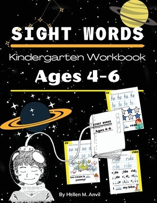 Sight Words Kindergarten Workbook Ages 4-6 by Anvil, Hellen