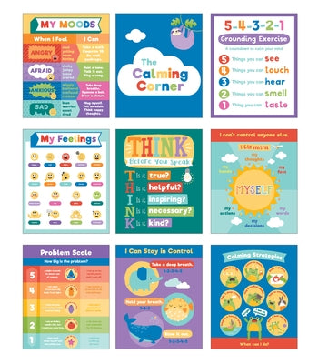 Calming Strategies Chart Set by Carson Dellosa Education