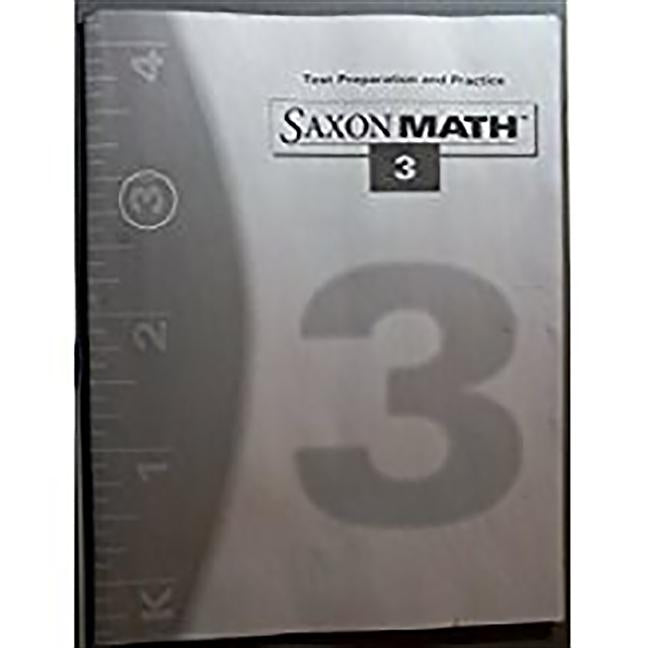 Saxon Math 3: Test Prep by Saxon Publishers