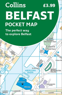 Belfast Pocket Map by Collins Maps