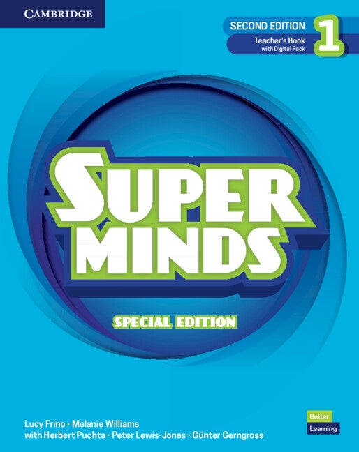 Super Minds Level 1 Teacher's Book with Digital Pack Special Edition by Frino, Lucy