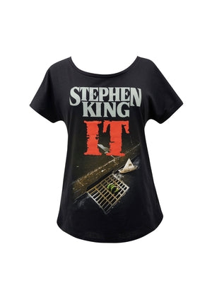 Stephen King - It Women's Relaxed Fit T-Shirt Medium by Out of Print