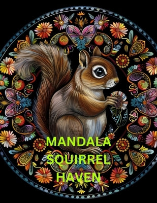 Mandala Squirrel Haven: Coloring Book by Lane, Cynthia