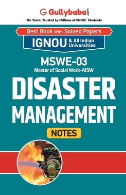 MSWE-03 Disaster Management by Panel, Gullybaba Com