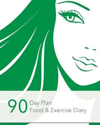 90 Day Plan, Food & Exercise Diary: The Body Plan Plus, B&W Version by Bowers, Jonathan