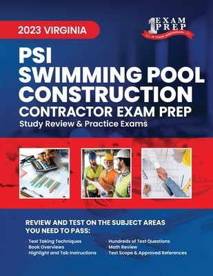 2023 Virginia PSI Swimming Pool Construction: 2023 Study Review & Practice Exams by Inc, Upstryve