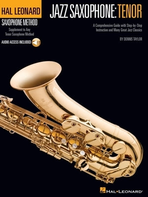 Jazz Saxophone: Tenor [With CD (Audio)] by Taylor, Dennis