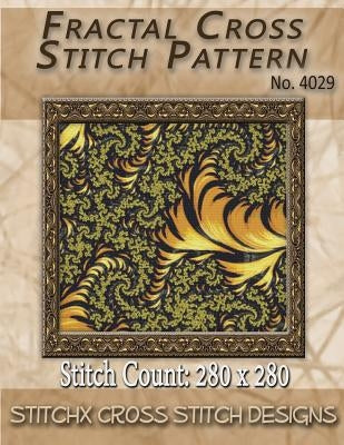 Fractal Cross Stitch Pattern No. 4029 by Stitchx