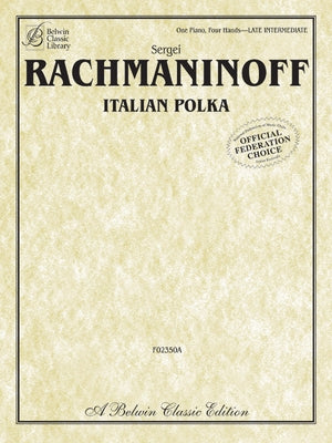 Italian Polka: Trumpet Part Included, Sheet by Rachmaninoff, Sergei