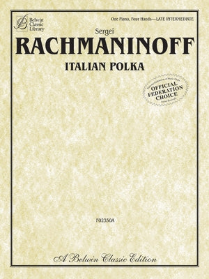 Italian Polka: Trumpet Part Included, Sheet by Rachmaninoff, Sergei