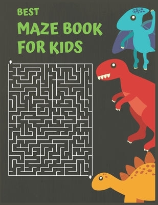 Best Maze Book for Kids: Fun and Challenging Mazes for Kids 8-12, Amazing Maze Activity Book for Kids by Piran, Laal