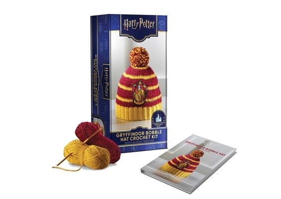 Harry Potter: Gryffindor Pom-POM Beanie Crochet Kit by Insight Editions