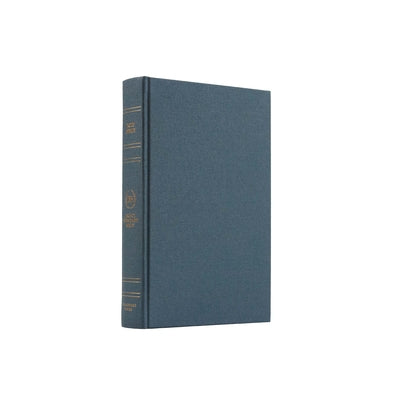 Legacy Standard Bible, Handy Size, Hardcover Blue Grey Linen Red Letter by Steadfast Bibles