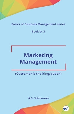 Marketing Management by A. S. Srinivasan