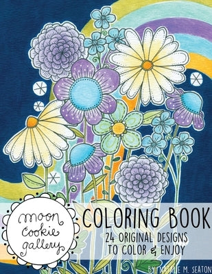 Moon Cookie Gallery Coloring Book #3 by Seaton, Natalie