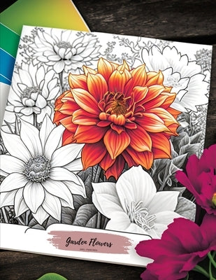 Adult Coloring Book - Garden Flowers by Paredes, Joel Norberto