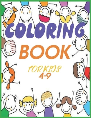 coloring books for kids 4-9: animals coloring by Notes, Smarte